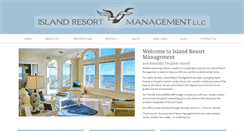 Desktop Screenshot of islandresortmanagement.com