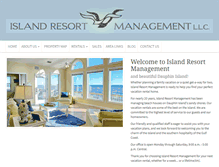 Tablet Screenshot of islandresortmanagement.com